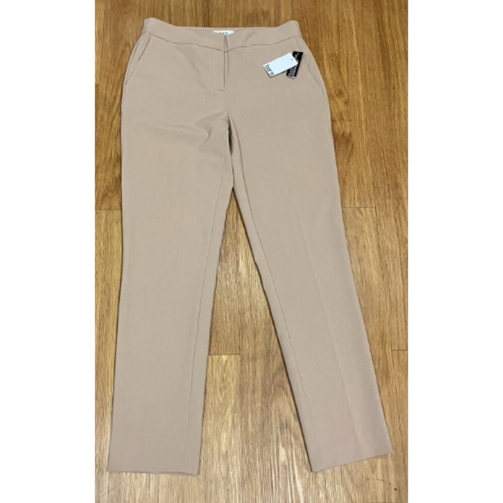 Bar III Women's Bi-Stretch Straight-Leg Dress Pants  Size 4